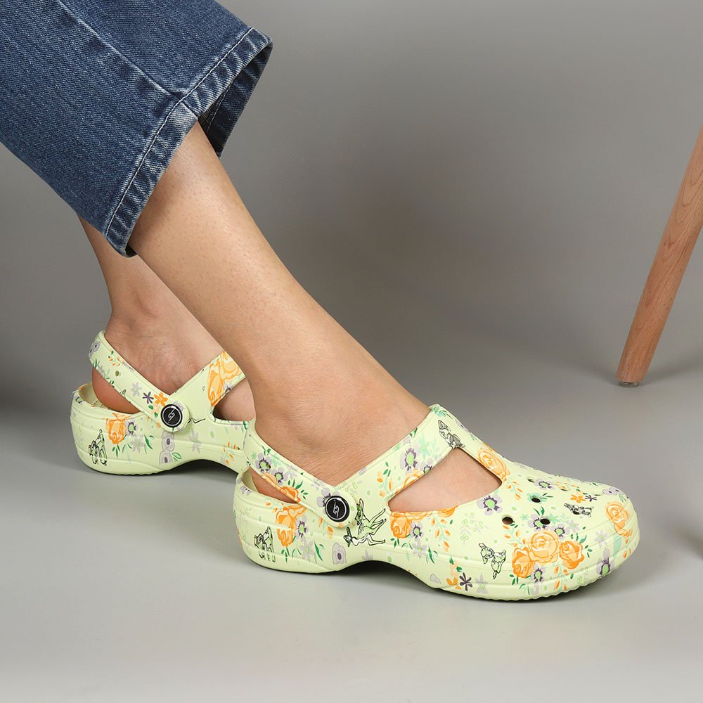 Crocs best sale flower print